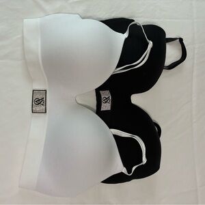 Victoria's Secret Black and White Bras